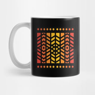 “Dimensional Being” - V.4 Orange - (Geometric Art) (Dimensions) - Doc Labs Mug